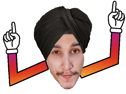 Japleen Bhasin Sticker by BORN ON INSTAGRAM
