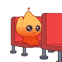 Nervous Oh No Sticker by Playember