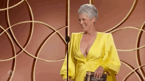 Jamie Lee Curtis GIF by Golden Globes