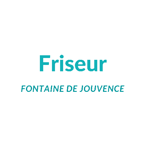 Friseurfdj friseur fdj friseurfontainedejouvence fontainedejouvence Sticker