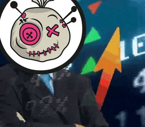 voodootoken giphyupload meme cryptocurrency coin GIF
