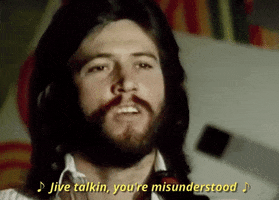 jive talking you're misunderstood GIF by Bee Gees