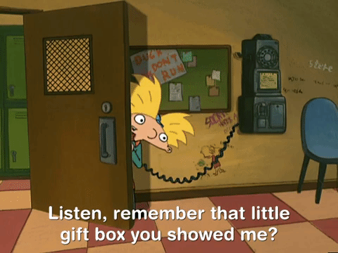 hey arnold nicksplat GIF