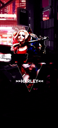 steam harley quinn GIF