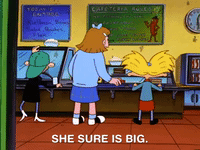 hey arnold nicksplat GIF
