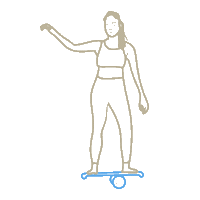 Bootyworkout Surftraining Sticker by BALBO
