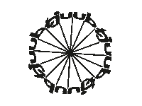 tjuub bicycle moving rad wheel Sticker