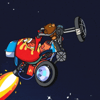 Toikido space eggs to the moon bec GIF