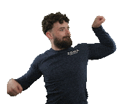 Flex Muscles Sticker by ZOMA Brand Agency