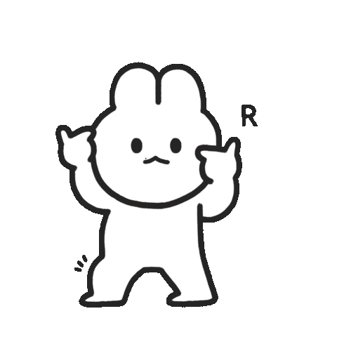 jr_1485_ giphyupload rabbit baekhyun bbh Sticker