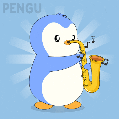 Penguin Jamming GIF by Pudgy Penguins