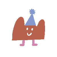 Birthdayblobs Sticker by ergoPouch