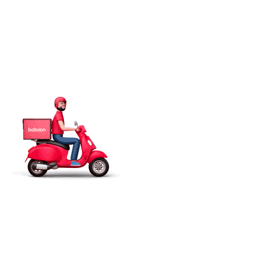 baboondelivery giphyupload Sticker