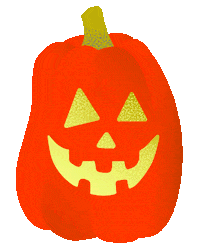 Jack O Lantern Halloween Sticker by Color Factory
