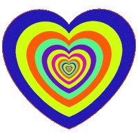 i love you hearts Sticker