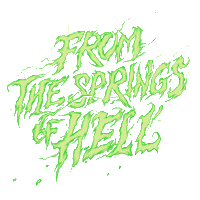 From The Springs Of Hell Sticker by Hellhound
