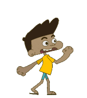 00cela animation run running cycle Sticker