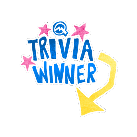 Winner Trivia Sticker by Quiz Meisters