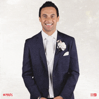 channel 9 fist pump GIF by Married At First Sight Australia