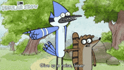 Regular Show Raise GIF by Cartoon Network