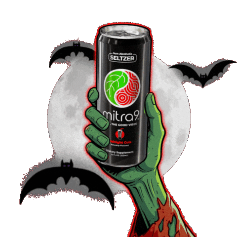 Good Vibes Monster Sticker by Mitra9 Brands