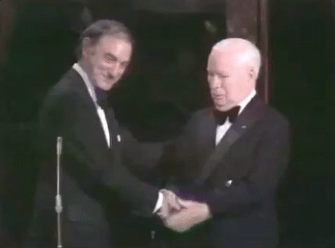 charlie chaplin oscars GIF by The Academy Awards