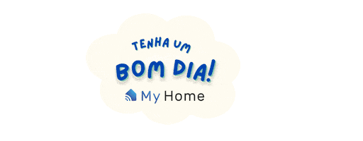 Bom Dia My Home Sticker by My Home Automação