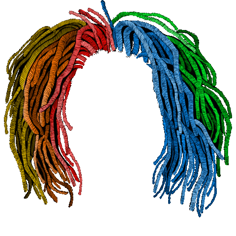 fruit wig Sticker by Sony Music Italy