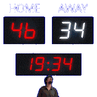 34 Away Sticker