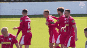 Celebration Congratulations GIF by Cliftonville Football Club