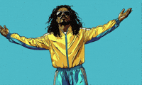 80S Dancing GIF by Jukebox Saints