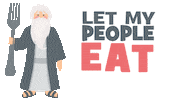 Yom Tov Diet Sticker by Let My People Eat