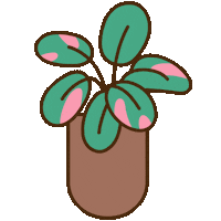 Plant Sticker by Pusheen
