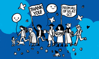 Thanks Thank You GIF by Spitalfields Crypt Trust