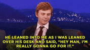 evan peters GIF by Team Coco