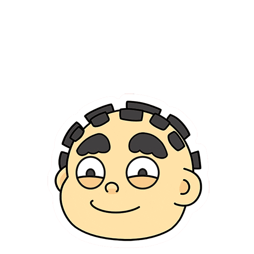 Hungry Curry Puff Sticker