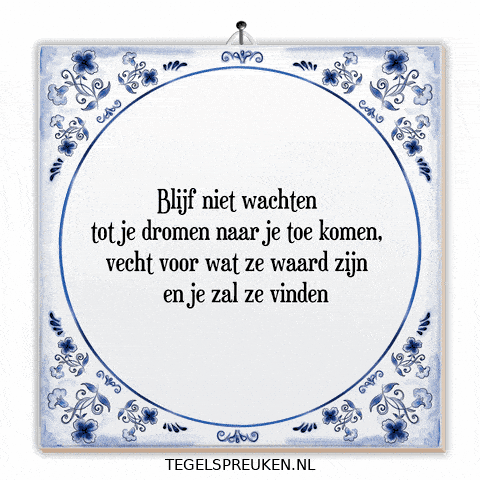 Nl Hoop GIF by Tegelspreuken.nl