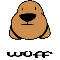 Happy Dog Sticker by Mica Warren