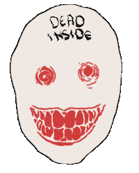 Horror Smoke Sticker