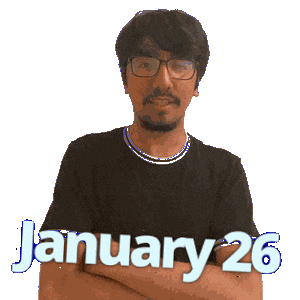 26 January Sticker