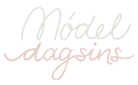 Model Dagsins Sticker