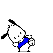 dog dancing STICKER