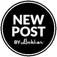 New Post Opslag Sticker by Lækker