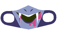 Dracula Sticker by HELLO! NEW HALLOWEEN