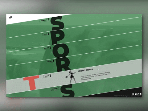 NOVORIUM giphygifmaker sports website ui GIF