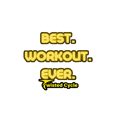 Workout Spin Sticker by Twisted Cycle