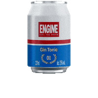 Gin-Engine gt engine gintonic gin tonic Sticker
