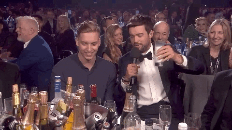George Ezra Cheers GIF by BRIT Awards