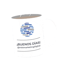 Good Morning Coffee Sticker by MKT Marketing Digital