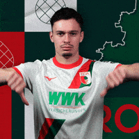 Football Thumbs Down GIF by FC Augsburg 1907